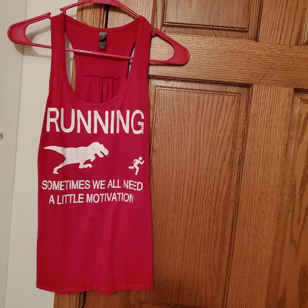 Small red tank top